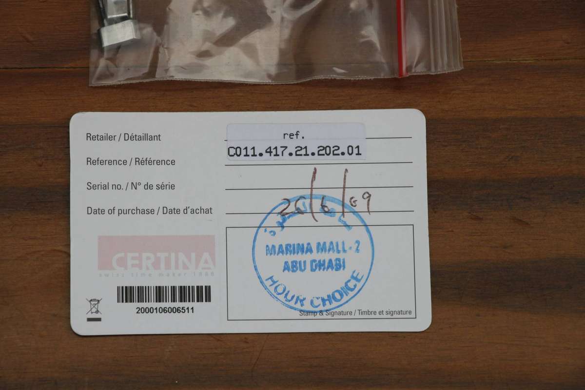 CERTINA DS FURIOUS CHRONOGRAPH WATCH