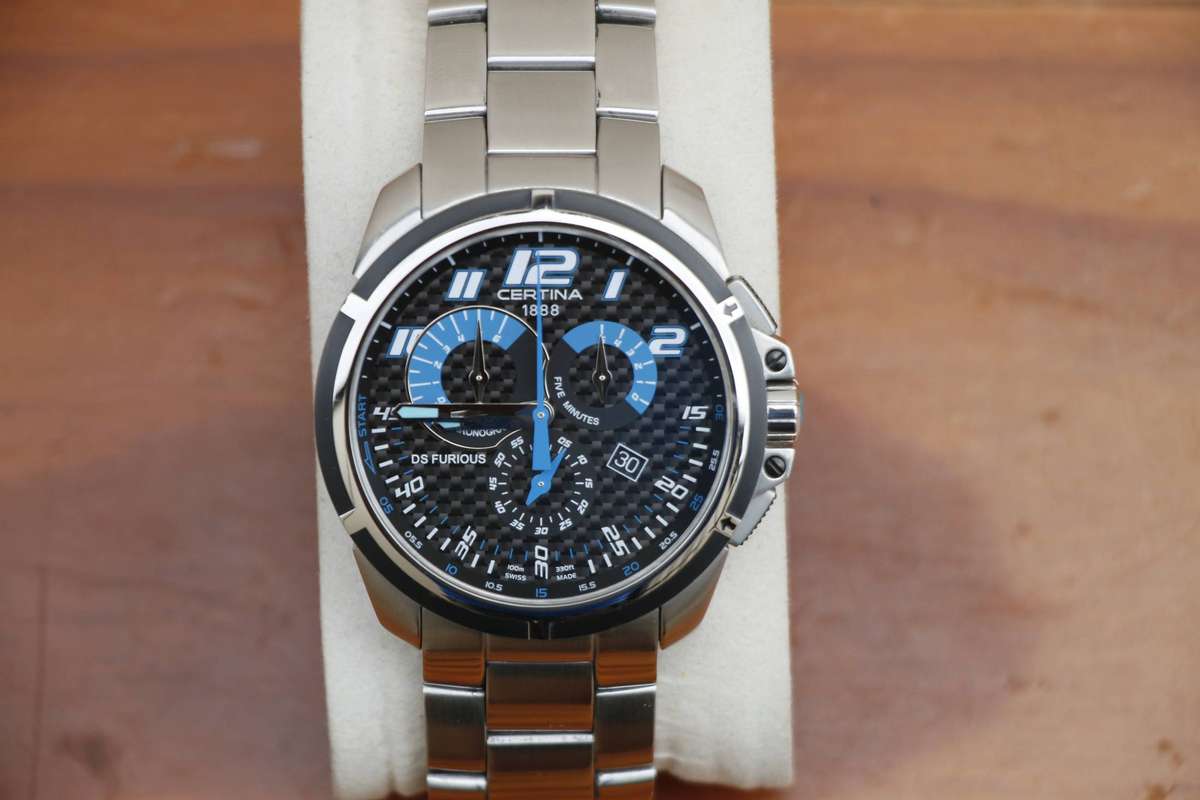 CERTINA DS FURIOUS CHRONOGRAPH WATCH