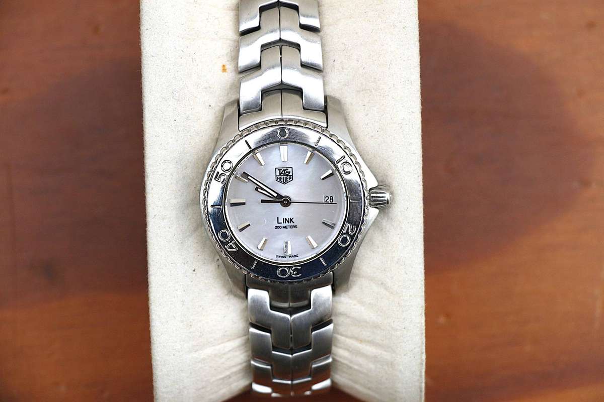 TAG HEUER LINK LADIES - WJ 1316-0 (MOP DIAL)
