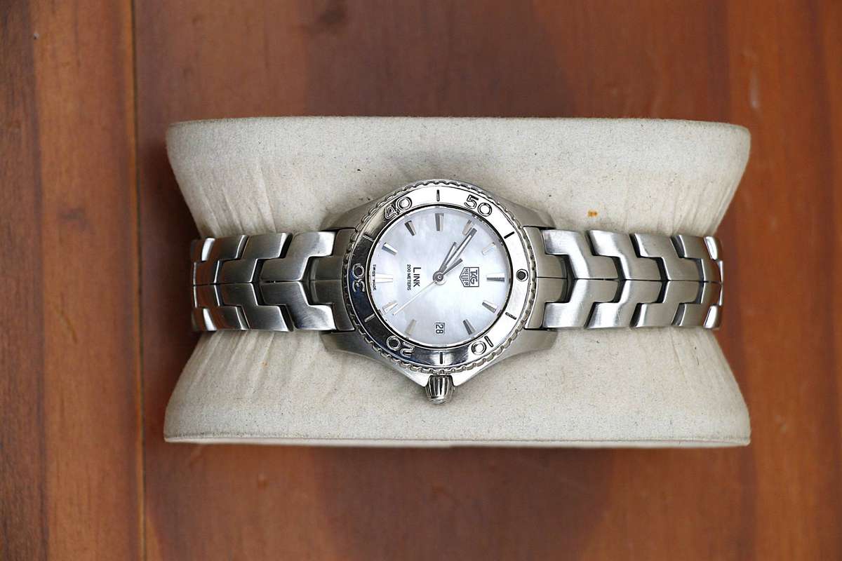 TAG HEUER LINK LADIES - WJ 1316-0 (MOP DIAL)