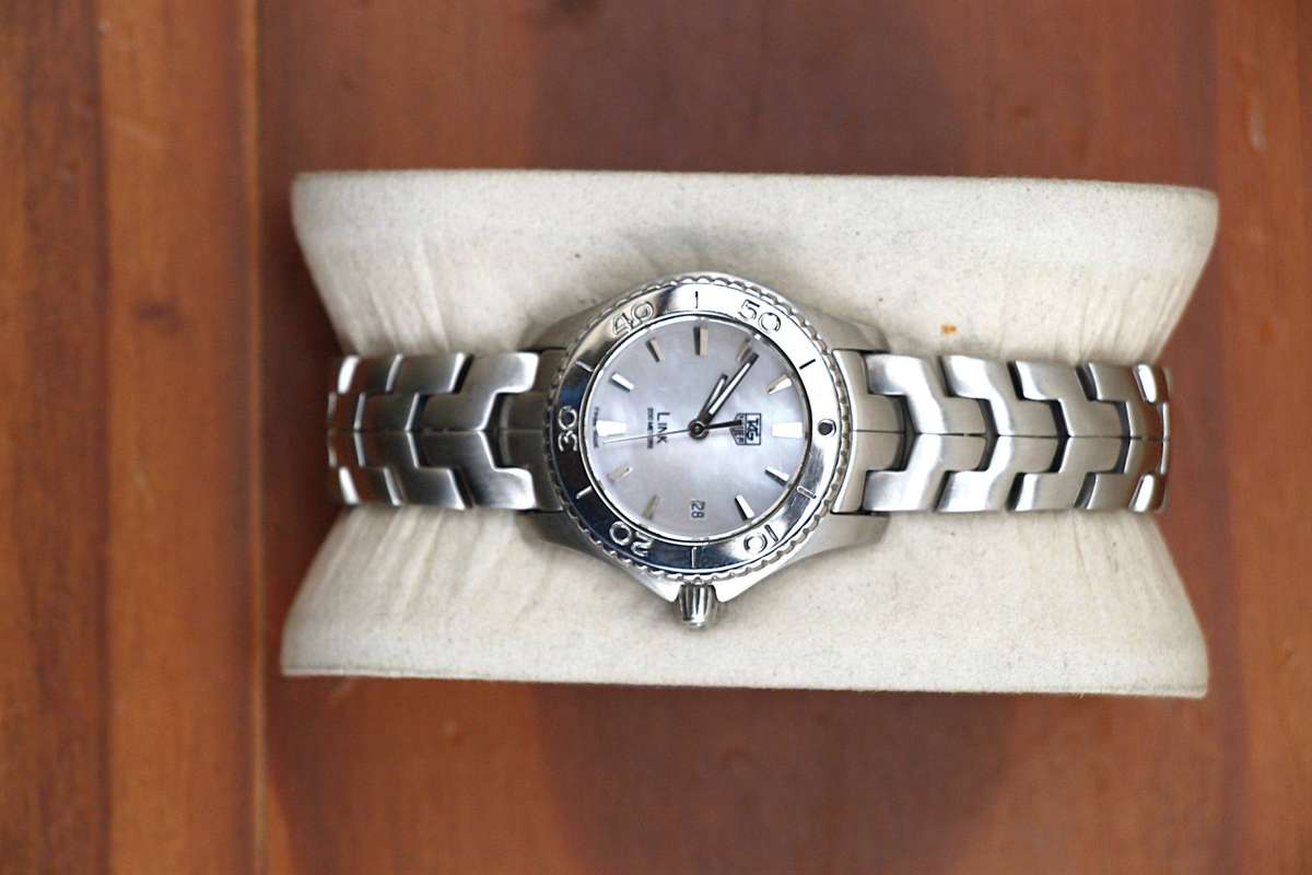 TAG HEUER LINK LADIES - WJ 1316-0 (MOP DIAL)
