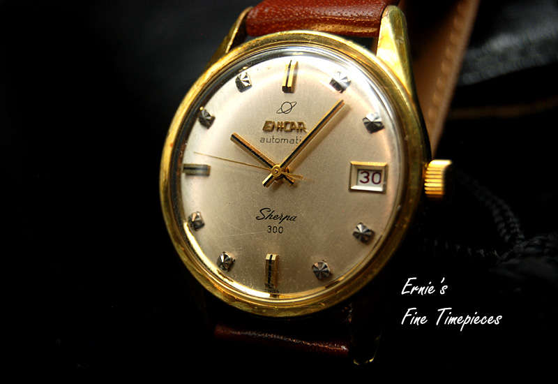 Rare Vintage Enicar Sherpa 300 Automatic Men's Watch, Serviced