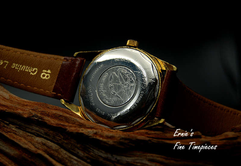 Rare Vintage Enicar Sherpa 300 Automatic Men's Watch, Serviced