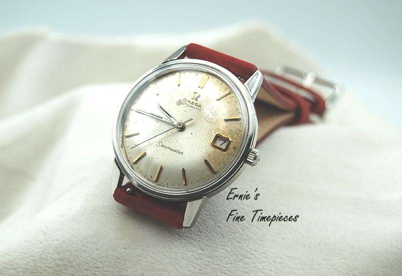 Vintage Omega Seamaster Automatic Men's Watch, from 1963, Serviced, Original Omega Box