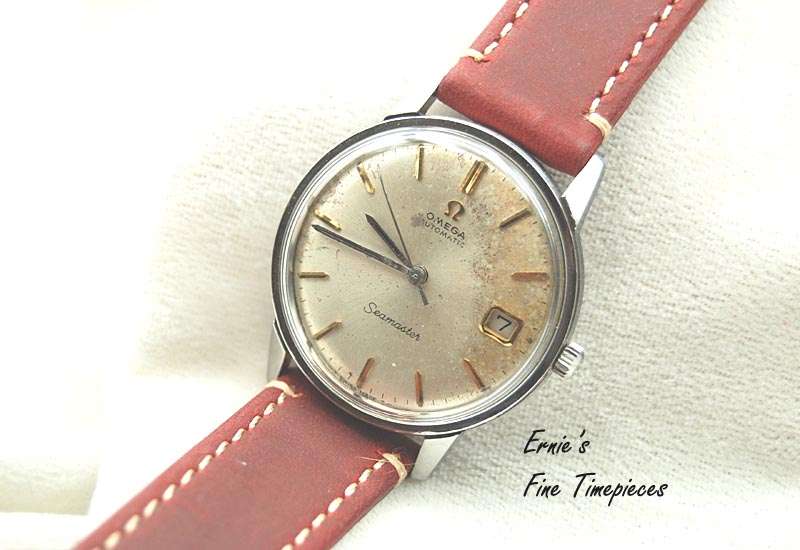 Vintage Omega Seamaster Automatic Men's Watch, from 1963, Serviced, Original Omega Box