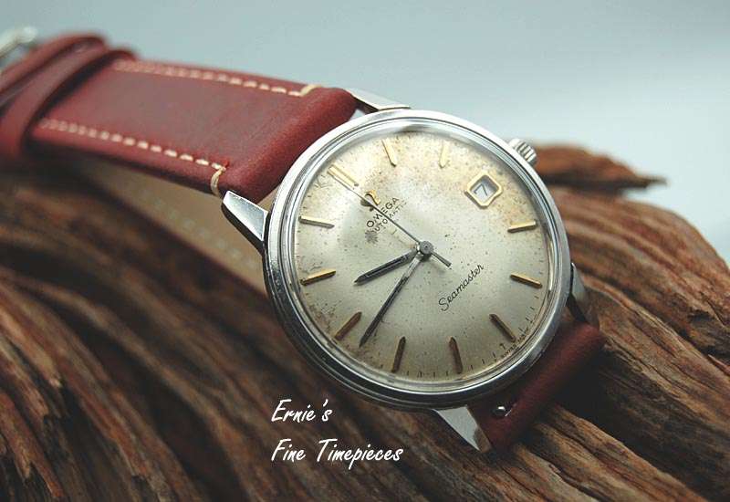 Vintage Omega Seamaster Automatic Men's Watch, from 1963, Serviced, Original Omega Box