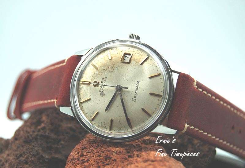 Vintage Omega Seamaster Automatic Men's Watch, from 1963, Serviced, Original Omega Box