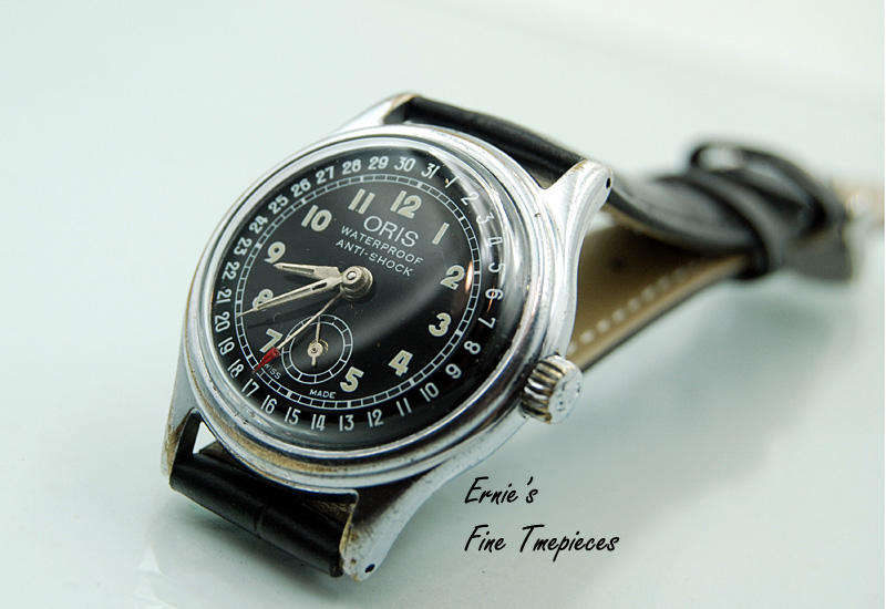 Rare Vintage, Oris Pointer Date Cal. 583 from the 50's, Serviced