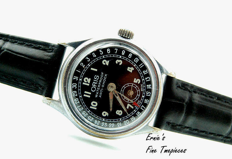 Rare Vintage, Oris Pointer Date Cal. 583 from the 50's, Serviced