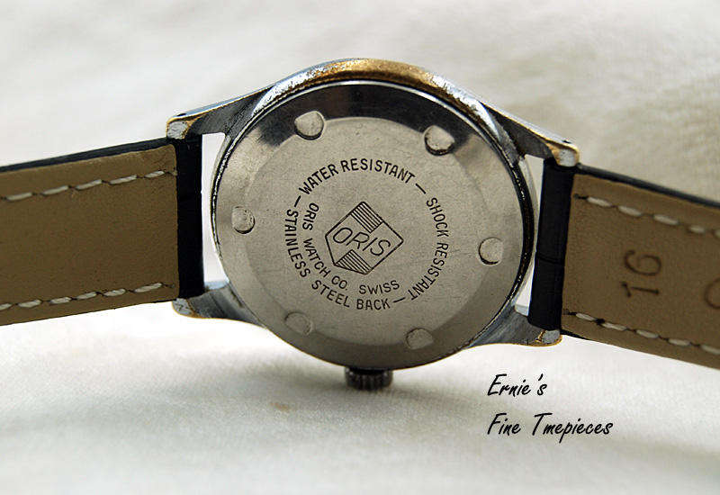 Rare Vintage, Oris Pointer Date Cal. 583 from the 50's, Serviced