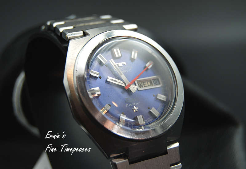 Vintage Technos Eliwa Kaiser, Automatic Men's Watch, Serviced