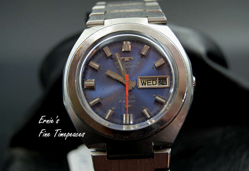 Vintage Technos Eliwa Kaiser, Automatic Men's Watch, Serviced