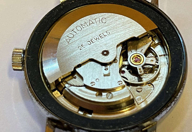 Vintage Osco Automatic Men's Watch, 25 Jewels, Repairs or Spares