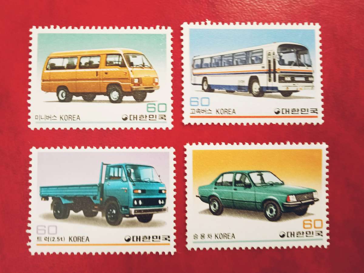 Korean stamps 1983/4,  Phila Korea. Ministry of Communications