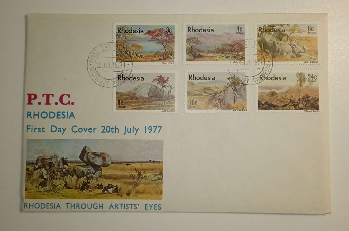 rhodesia independence first day cover