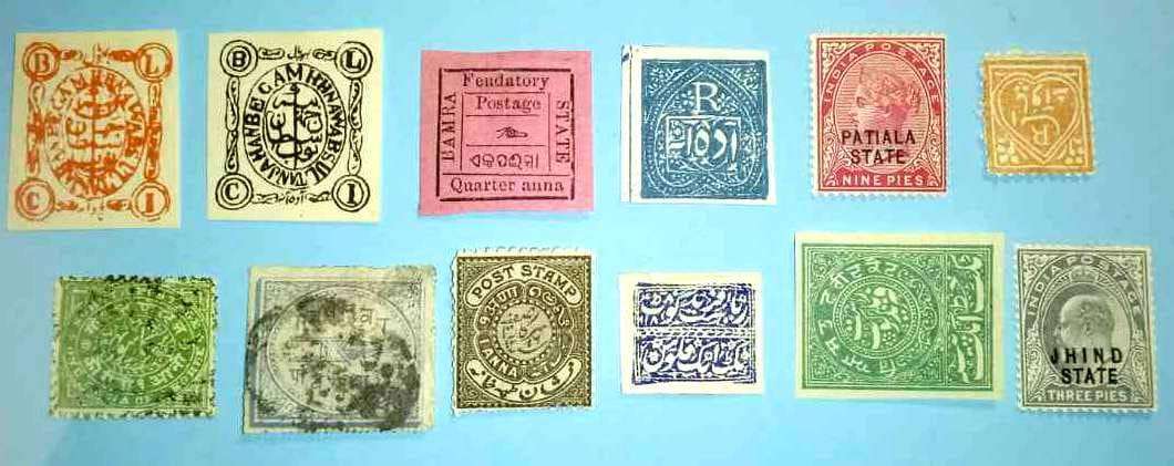 Old India Stamps Collection