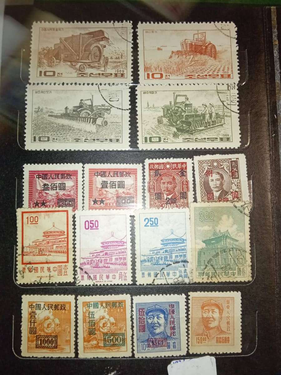 China stamps collection
