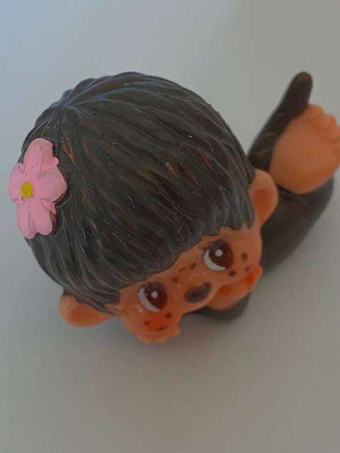 VINTAGE BABY MONCHICHI PVC FIGURINE 1971