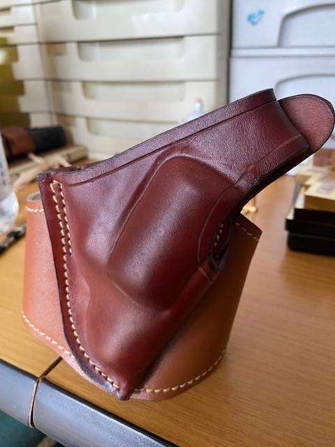 LEATHER ANKLE GUN HOLSTER