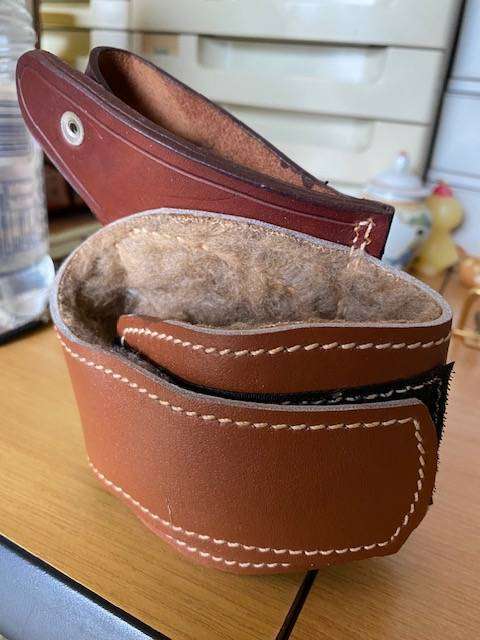 LEATHER ANKLE GUN HOLSTER