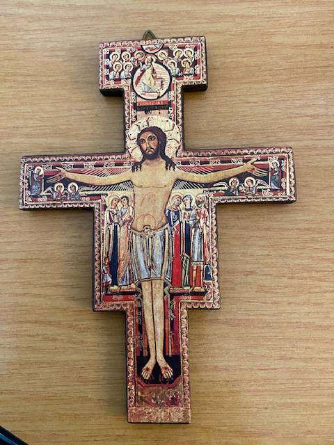 VINTGE RELIGIOIS ICON CROSS