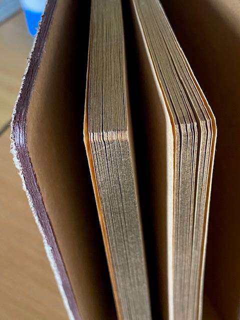 THREE VERY OLD NOTE BOOKS