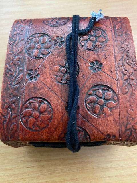 THREE VERY OLD NOTE BOOKS
