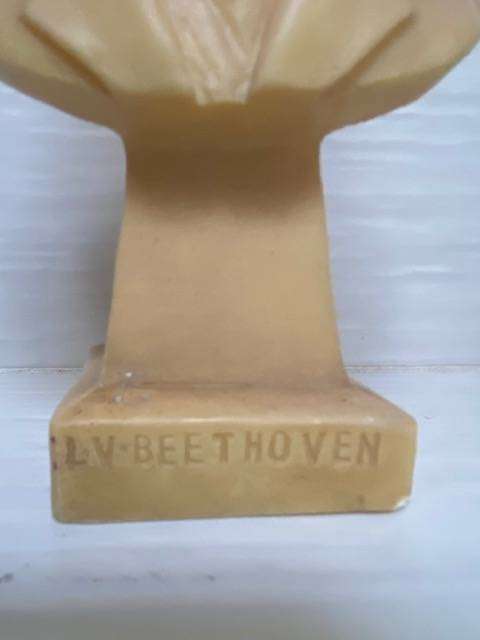 VINTAGE BUSTS OF BRAHMS AND BEETHOVEN