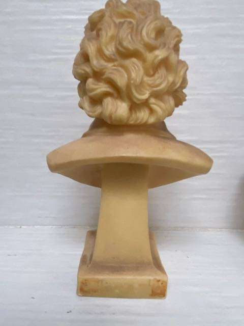 VINTAGE BUSTS OF BRAHMS AND BEETHOVEN