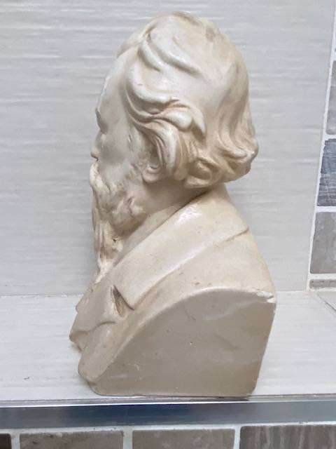 VINTAGE BUSTS OF BRAHMS AND BEETHOVEN