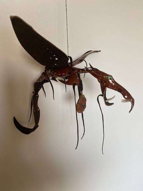 VINTAGE HANDMADE DRAGON MOBILE
