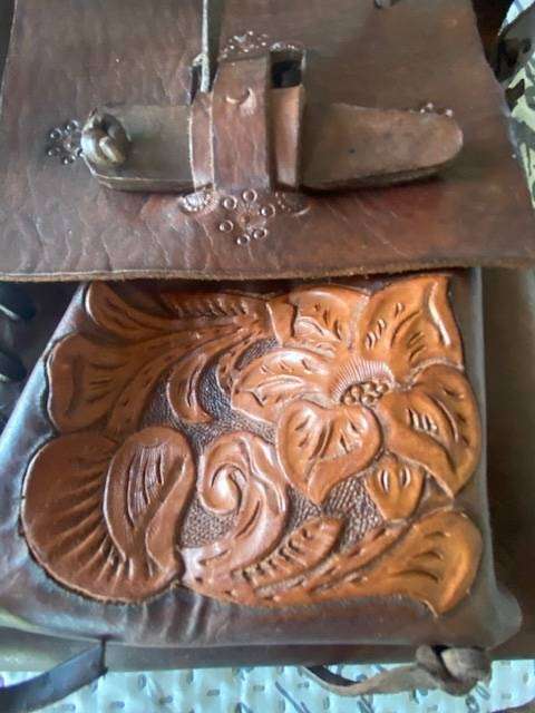 VINTAGE HANDMADE STRONG LEATHER SLING BAG