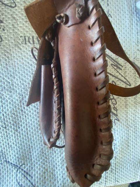 VINTAGE HANDMADE STRONG LEATHER SLING BAG