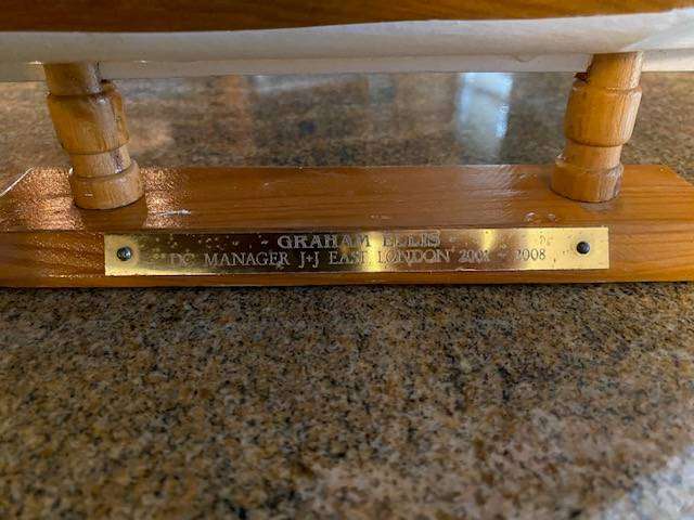 Beautiful Vintage Model Clipper Ship