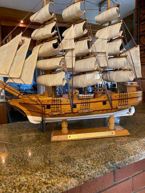 Beautiful Vintage Model Clipper Ship