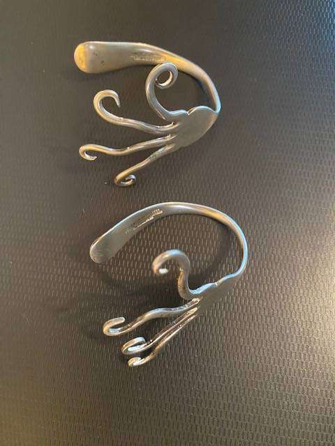 VINTAGE HANDMADE FORK BRACELETS