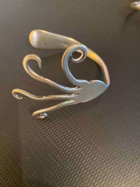 VINTAGE HANDMADE FORK BRACELETS