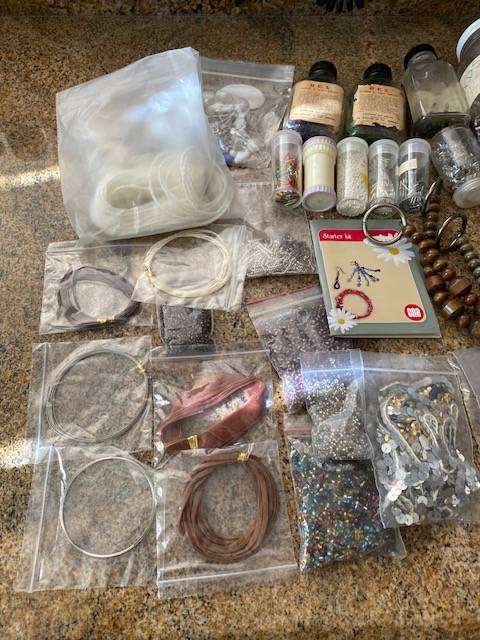 WOW BEADING JEWELLERY MAKING LOT