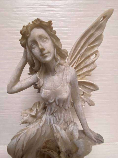 VINTAGE LARGE FAIRY FIGURINE