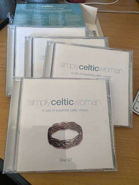 VINTAGE COLLECTIO SET OF 4 CELTIC CD'S