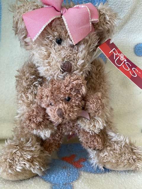 VINTAGE RUSS BEARS MOM AND BABY