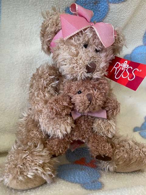 VINTAGE RUSS BEARS MOM AND BABY