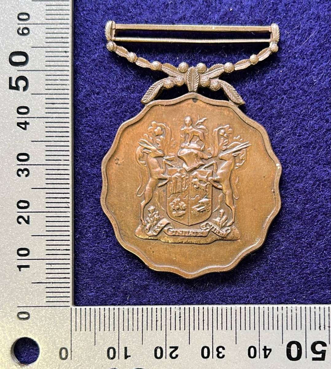 SADF Good Service Medal Bronze  Full Size