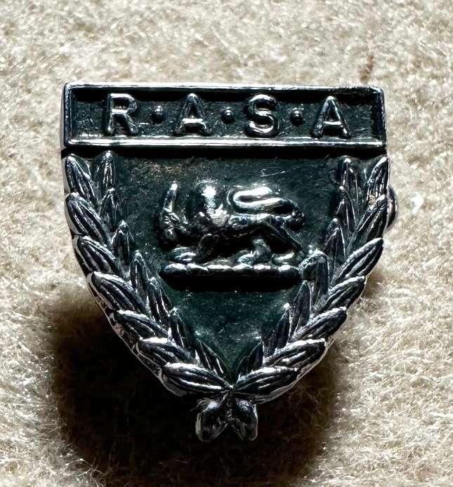 RHODESIA RASA BADGE