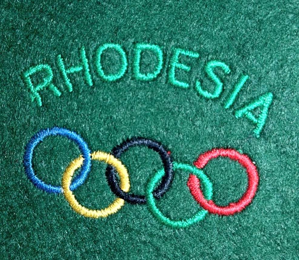 RHODESIA OLYMPICS VARIANTS CLOTH