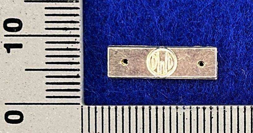 De Wet Decoration silver Miniature Bar