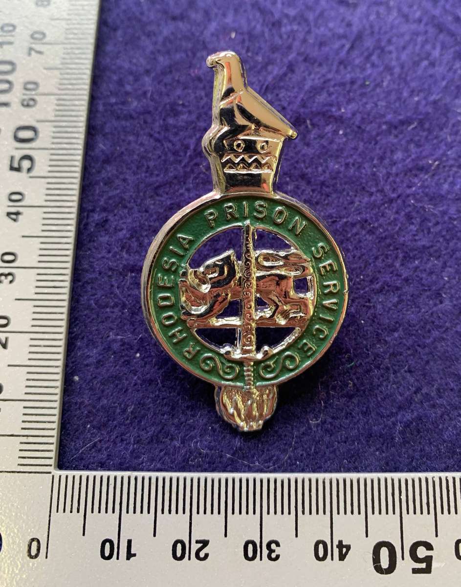 Rhodesian Badges - Prison Cap Badge - 1970-1980