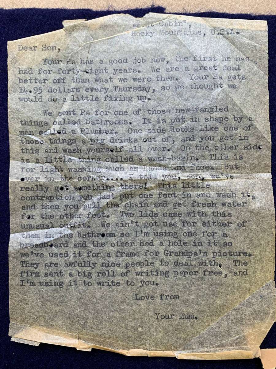 Rhodesian - INTAF Soldier - Wallet Bringback, with note from Mother - Must Read