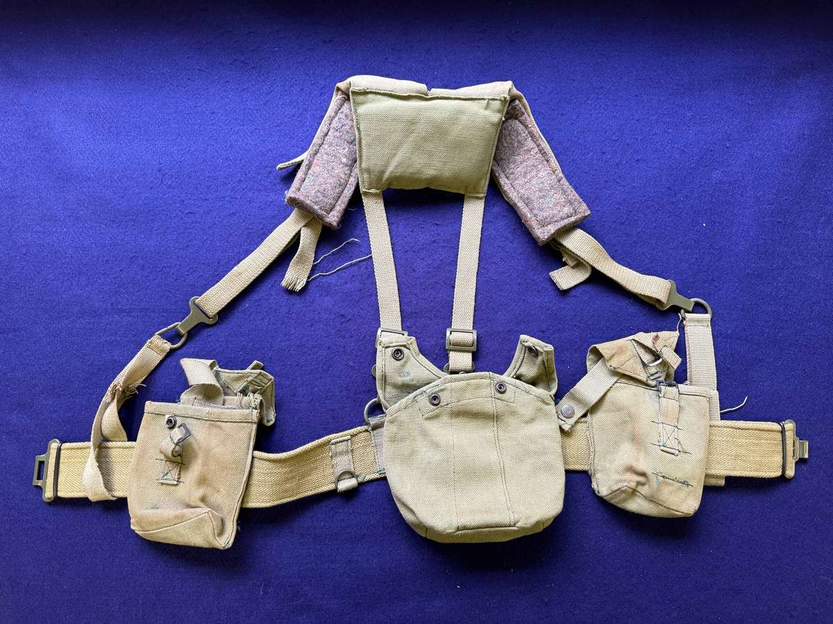 Rhodesian Webbing Rig - AC Cole 106239 - Period Item