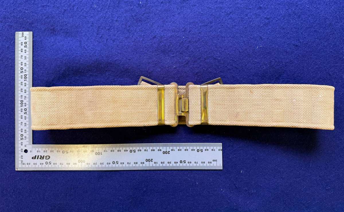 Rhodesian Canvas Stable Belt - Excellent Condition
